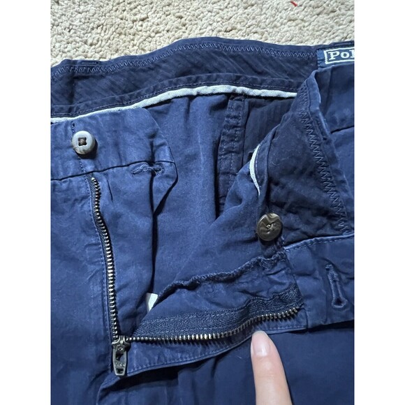 Polo Ralph Lauren big tall Mens 42x32 Salinger Relaxed Fit Chino Pants Navy NWT - Picture 7 of 11